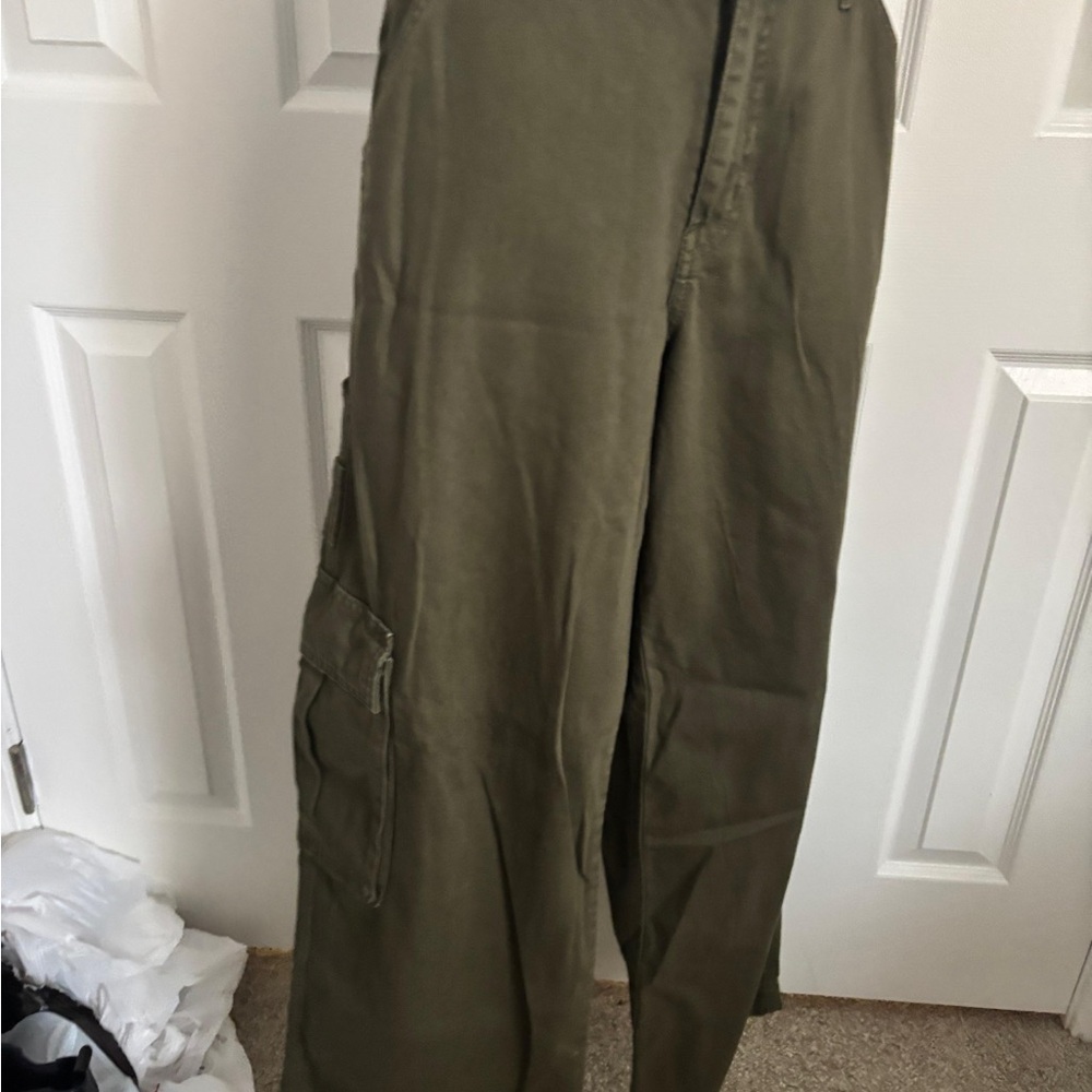 Olive Green Cargo Pants - Picture 10 of 12